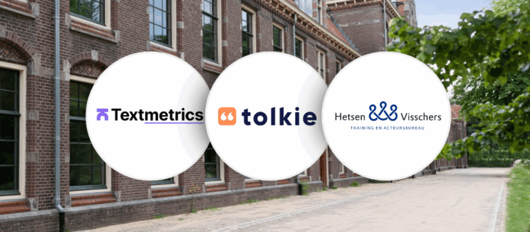 Logo van Textmetrics, Tolkie en Hetsen Visschers
